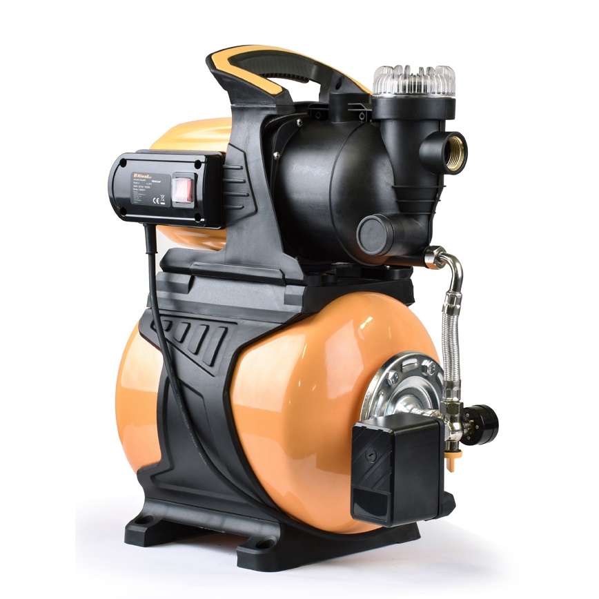 Riwall 24 Literes 1200W-os házi vízmű , 3800 L/óra + előszűrő
